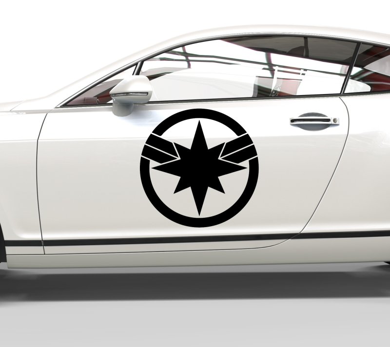 46234 Captain Marvel Aufkleber 46234 Captain Marvel Aufkleber